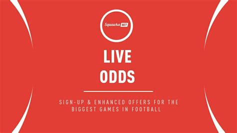 live odds fotboll